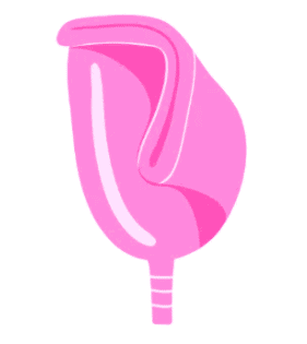 7fold menstrual cup fold
