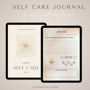 Self Care Digital Journal · 30 Day Challenge