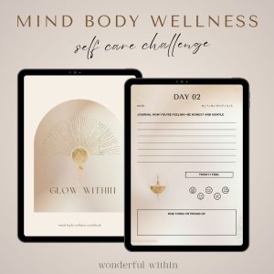 A Mind Body Wellness Journal · 30-Day Guided Self-Care Challenge