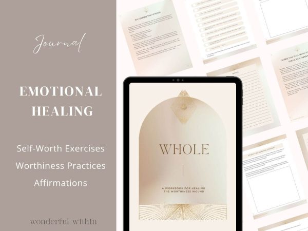 Worthiness Workbook · Self Worth Healing Prompts - Image 5