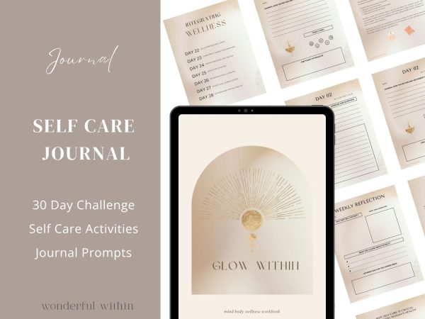 A Mind Body Wellness Journal · 30-Day Guided Self-Care Challenge - Image 5