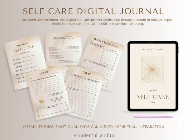 Self Care Digital Journal · 30 Day Challenge - Image 5
