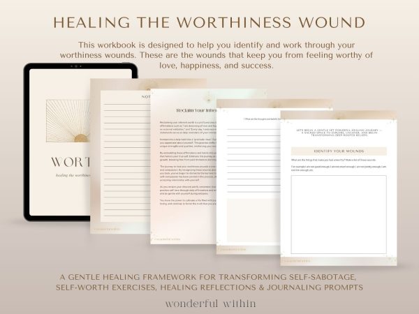 Self-Worth Journal Prompts · Self-Sabotage Healing - Image 4