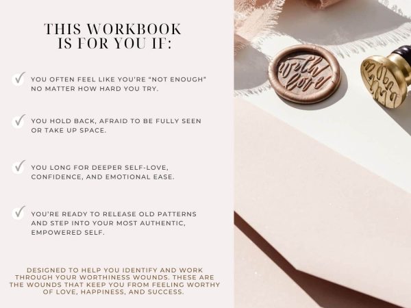 Worthiness Workbook · Self Worth Healing Prompts - Image 6